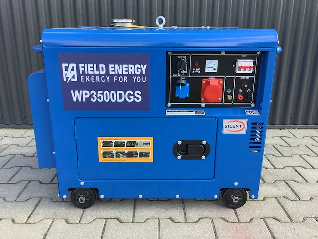 Field energy 3500 dgs 400/230 volt stroomgenerator / aggregaat diesel - afbeelding 5 van  12