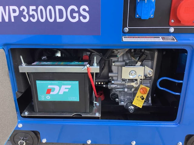 Field energy 3500 dgs 400/230 volt stroomgenerator / aggregaat diesel - afbeelding 12 van  12