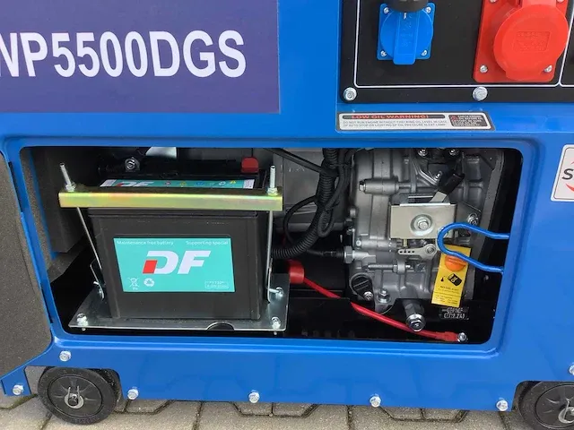 Field energy 5500 dgs 400/230 volt stroomgenerator / aggregaat diesel - afbeelding 2 van  12