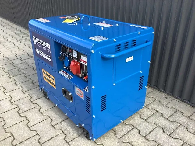 Field energy 5500 dgs 400/230 volt stroomgenerator / aggregaat diesel - afbeelding 5 van  12
