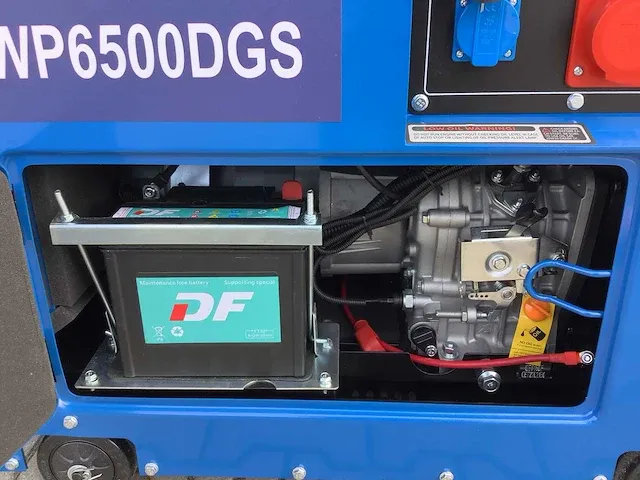 Field energy 6500 dgs 400/230 volt stroomgenerator / aggregaat diesel - afbeelding 2 van  12