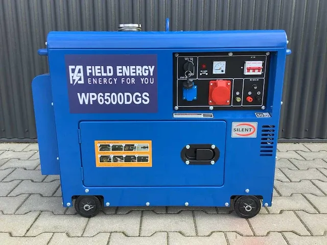 Field energy 6500 dgs 400/230 volt stroomgenerator / aggregaat diesel - afbeelding 1 van  12