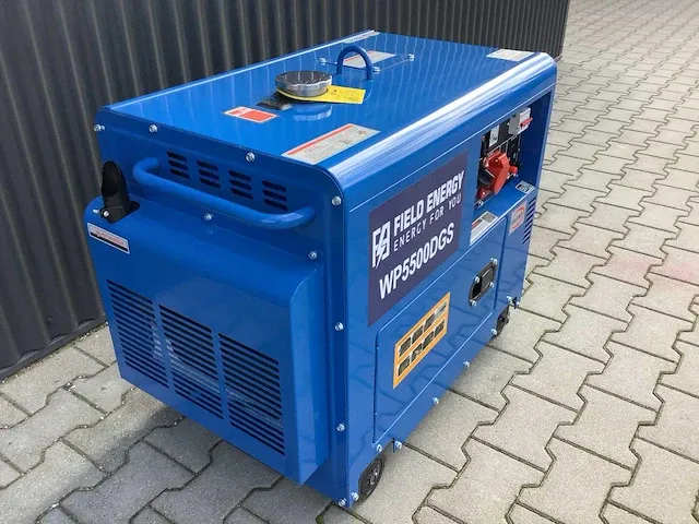 Field energy 6500 dgs 400/230 volt stroomgenerator / aggregaat diesel - afbeelding 5 van  12