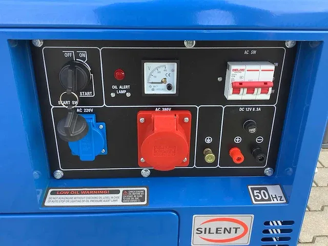 Field energy 6500 dgs 400/230 volt stroomgenerator / aggregaat diesel - afbeelding 12 van  12