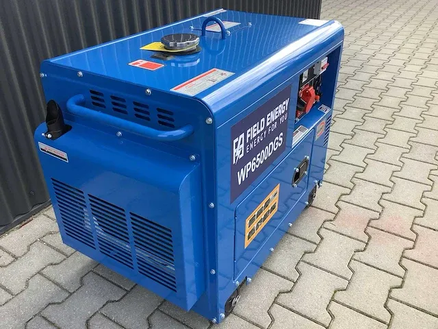 Field energy 6500 dgs 400/230 volt stroomgenerator / aggregaat diesel - afbeelding 6 van  12