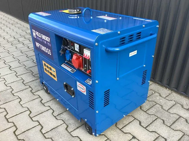 Field energy 7500 dgs 400/230 volt stroomgenerator / aggregaat diesel - afbeelding 5 van  12