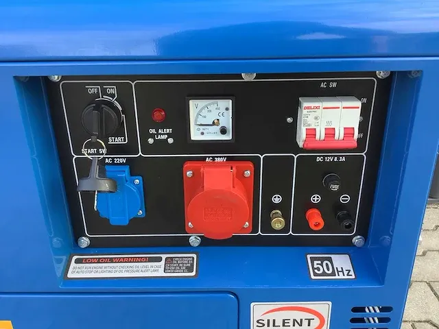 Field energy 7500 dgs 400/230 volt stroomgenerator / aggregaat diesel - afbeelding 12 van  12