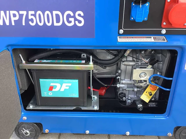 Field energy 7500 dgs 400/230 volt stroomgenerator / aggregaat diesel - afbeelding 2 van  12