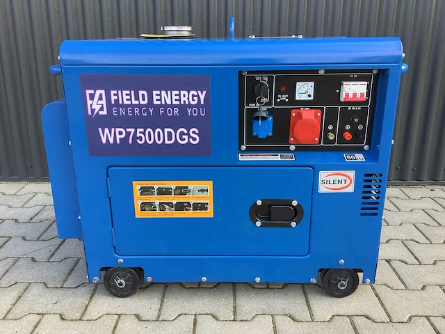 Field energy 7500 dgs 400/230 volt stroomgenerator / aggregaat diesel - afbeelding 1 van  12