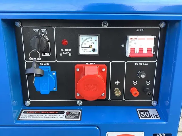 Field energy 8500 dgs 400/230 volt stroomgenerator / aggregaat diesel - afbeelding 2 van  12