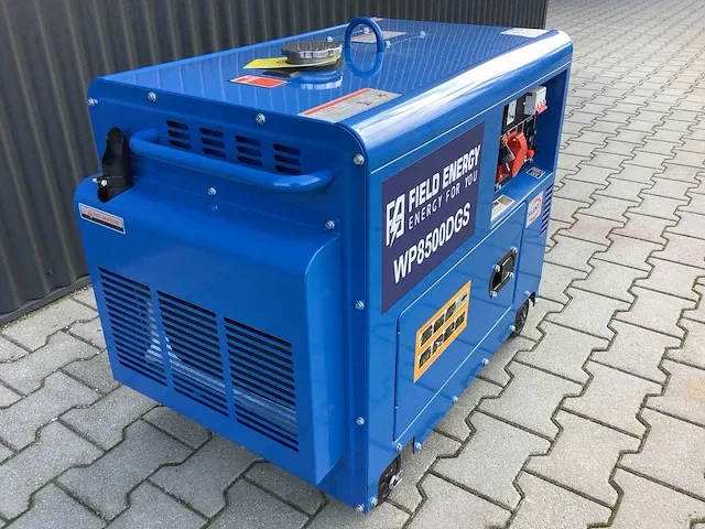 Field energy 8500 dgs 400/230 volt stroomgenerator / aggregaat diesel - afbeelding 6 van  12