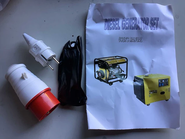 Field energy 9500 dgs 400/230 volt stroomgenerator / aggregaat diesel - afbeelding 12 van  12