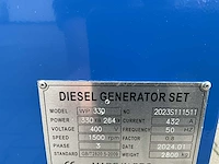 Field energy noodstroom aggregaat / generator 330 kva - 6 cilinder dieselmotor - afbeelding 6 van  14