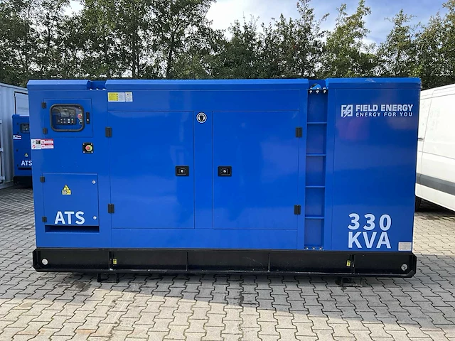 Field energy noodstroom aggregaat / generator 330 kva - 6 cilinder dieselmotor - afbeelding 1 van  14