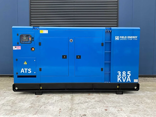 Field energy noodstroom aggregaat / generator 385 kva - 6 cilinder dieselmotor - afbeelding 1 van  24