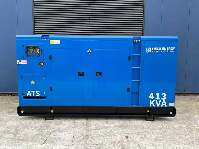 Field energy noodstroom aggregaat / generator 413 kva - 6 cilinder dieselmotor - afbeelding 1 van  24