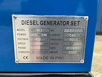 Field energy noodstroom aggregaat / generator 413 kva - 6 cilinder dieselmotor - afbeelding 16 van  24