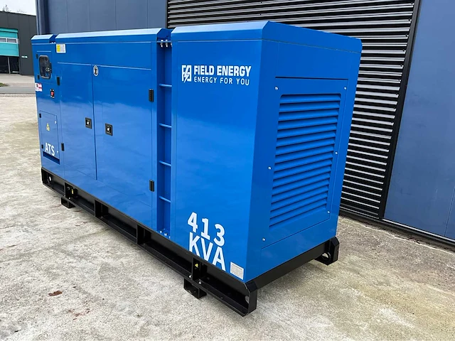 Field energy noodstroom aggregaat / generator 413 kva - 6 cilinder dieselmotor - afbeelding 12 van  24