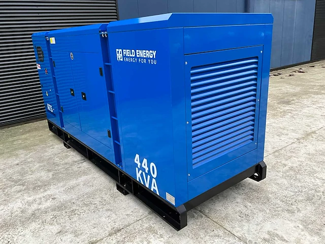 Field energy noodstroom aggregaat / generator 440 kva - 6 cilinder dieselmotor - afbeelding 13 van  26