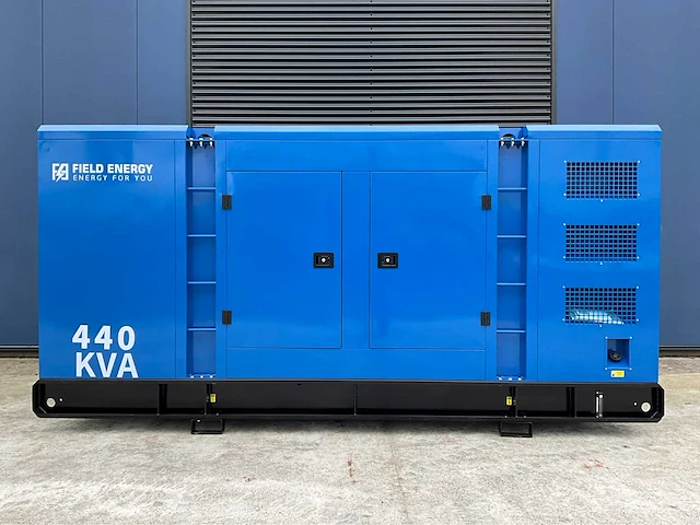 Field energy noodstroom aggregaat / generator 440 kva - ats - 6 cilinder dieselmotor - afbeelding 5 van  26