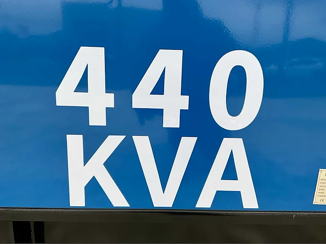 Field energy noodstroom aggregaat / generator 440 kva - ats - 6 cilinder dieselmotor - afbeelding 15 van  26