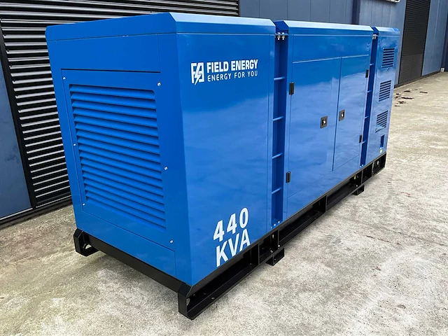 Field energy noodstroom aggregaat / generator 440 kva - ats - 6 cilinder dieselmotor - afbeelding 21 van  26