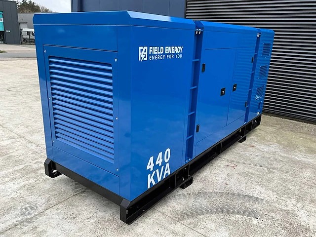 Field energy noodstroom aggregaat / generator 440 kva - ats - 6 cilinder dieselmotor - afbeelding 23 van  26