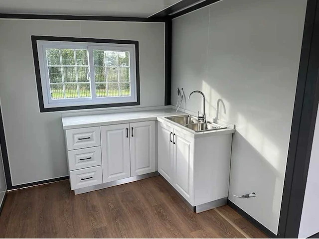 Field facilities mobiele woonunit / tiny home / chalet met badkamer - afbeelding 32 van  40