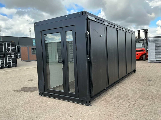 Field facilities mobiele woonunit / tiny home / chalet met badkamer - afbeelding 33 van  40