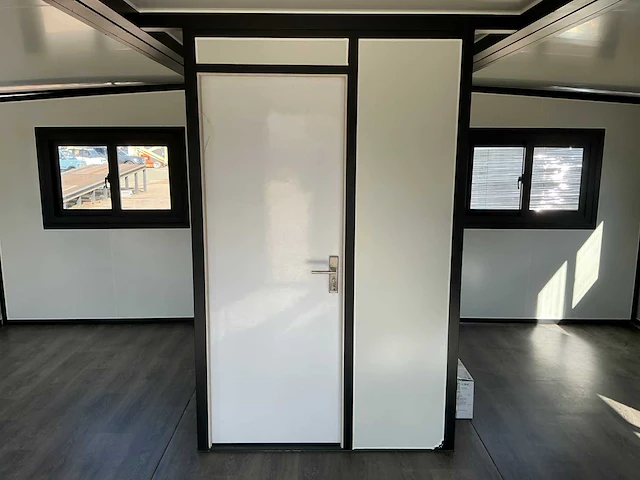 Field facilities mobiele woonunit / tiny home / chalet met badkamer - afbeelding 39 van  40