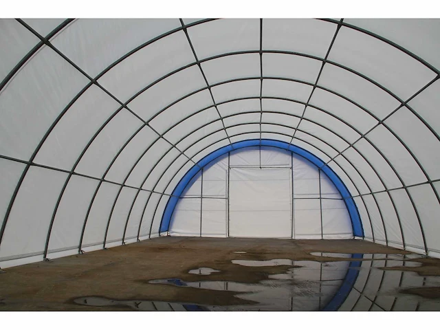 Field garagetent / opslagshelter 12,00 x 24,00 x 6,10 meter / 40-80-20rp - afbeelding 5 van  5