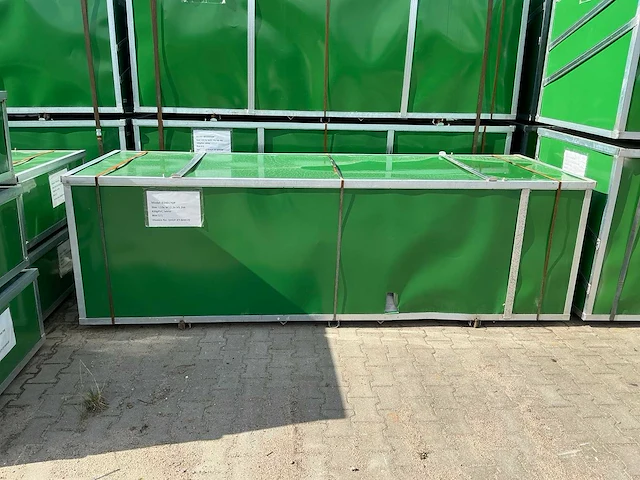 Field garagetent / opslagshelter 12,20x10x5,20 meter / 33-40-17dp - afbeelding 6 van  6