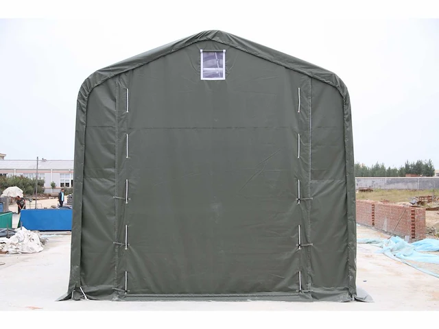 Field garagetent / opslagshelter 15x5,50x5,30 meter / 18-50-17p - afbeelding 3 van  4