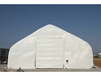 Field garagetent / opslagshelter 18,30x12,20x6,40 meter / 40-60-21dp - afbeelding 3 van  7