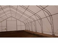 Field garagetent / opslagshelter 18,30x12,20x6,40 meter / 40-60-21dp - afbeelding 5 van  7
