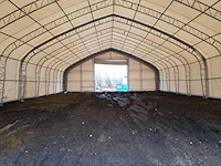 Field garagetent / opslagshelter 36,60 x 15,25 x 7,02 meter / 50-120-23dp - afbeelding 3 van  11