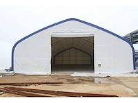 Field garagetent / opslagshelter 36,60 x 15,25 x 7,02 meter / 50-120-23dp - afbeelding 1 van  11