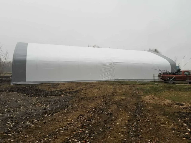 Field garagetent / opslagshelter 36,60 x 15,25 x 7,02 meter / 50-120-23dp - afbeelding 9 van  11