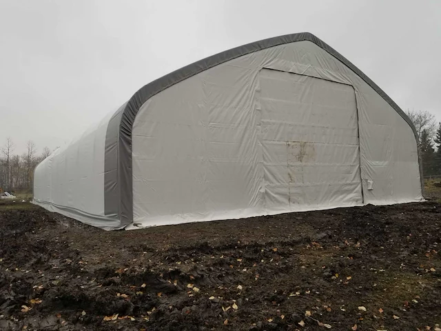 Field garagetent / opslagshelter 36,60 x 15,25 x 7,02 meter / 50-120-23dp - afbeelding 11 van  11