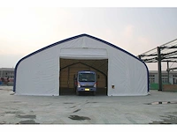 Field garagetent / opslagshelter 45,75 x 15,25 x 7,02 meter / 50-150-23dp - afbeelding 6 van  11