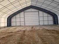 Field garagetent / opslagshelter 45,75 x 18,30 x 7,63 meter / 60-150-25dp - afbeelding 5 van  7