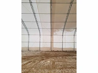 Field garagetent / opslagshelter 45,75 x 18,30 x 7,63 meter / 60-150-25dp - afbeelding 7 van  7