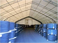 Field garagetent / opslagshelter 45,75 x 21,35 x 8,54 meter / 70-150-28dp - afbeelding 5 van  6