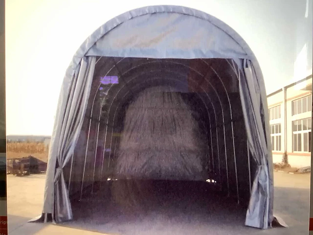 Field garagetent / opslagshelter 9,20x4,30x4,30 meter / 14-30-14 - afbeelding 2 van  5