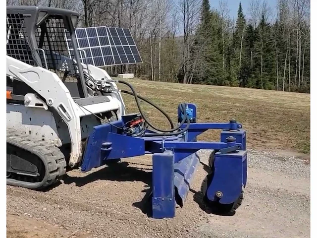 Field harley power rake funderingsverbeteraar voor schranklader/bobcat - afbeelding 6 van  12