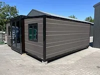 Field house grey rabat design tiny house cottage / chalet / mobiele woonunit - afbeelding 12 van  58