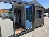Field house grey rabat design tiny house cottage / chalet / mobiele woonunit - afbeelding 55 van  58