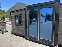 Field house grey rabat design tiny house cottage / chalet / mobiele woonunit - afbeelding 56 van  58