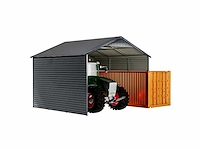 Field industries 1919 metalen garage 5,86x5,86 meter (34,33 m2) - afbeelding 8 van  15