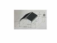 Field industries 1938 metalen garage 11,65x5,86 meter (68,27 m2) - afbeelding 8 van  8